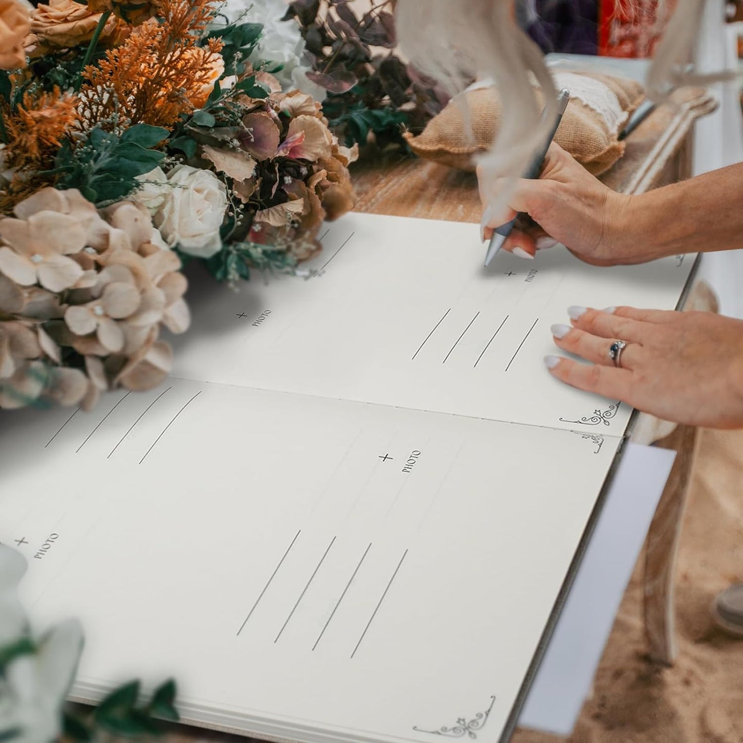 Remowith Wedding Guest Book