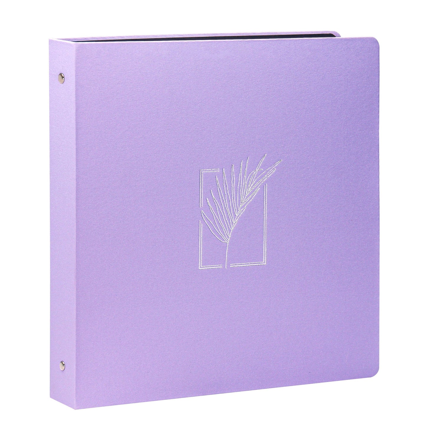 Remowith Sliver-Leaf 3 Ring Binder