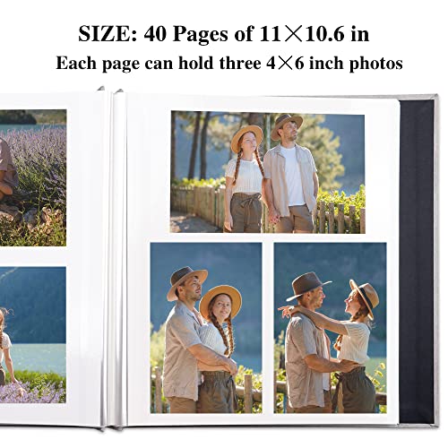 Remowith Sliver-Leaf Self Adhesive Photo Album Scrapbook Album